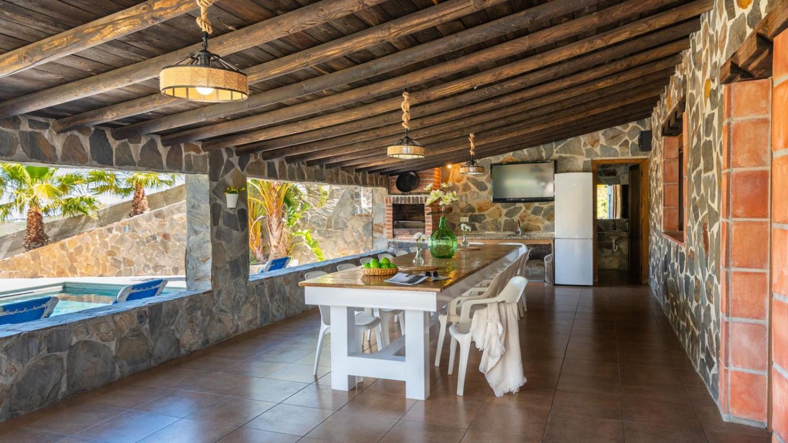 Casa Cabana de Piedra El Borge by Ruralidays Moclinejo Exterior foto